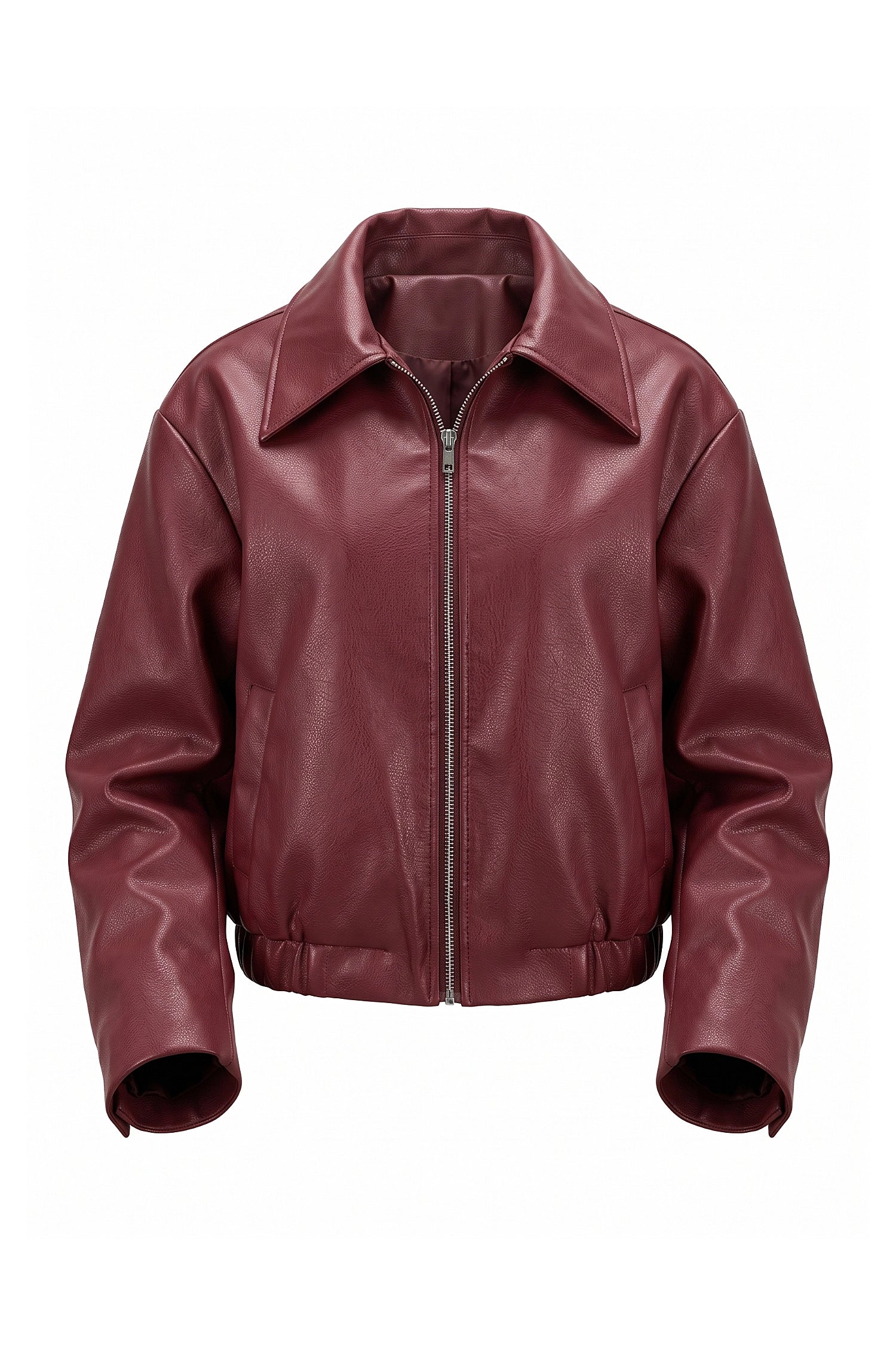 Women's Winter Versatile Oversized Faux Leather Jacket