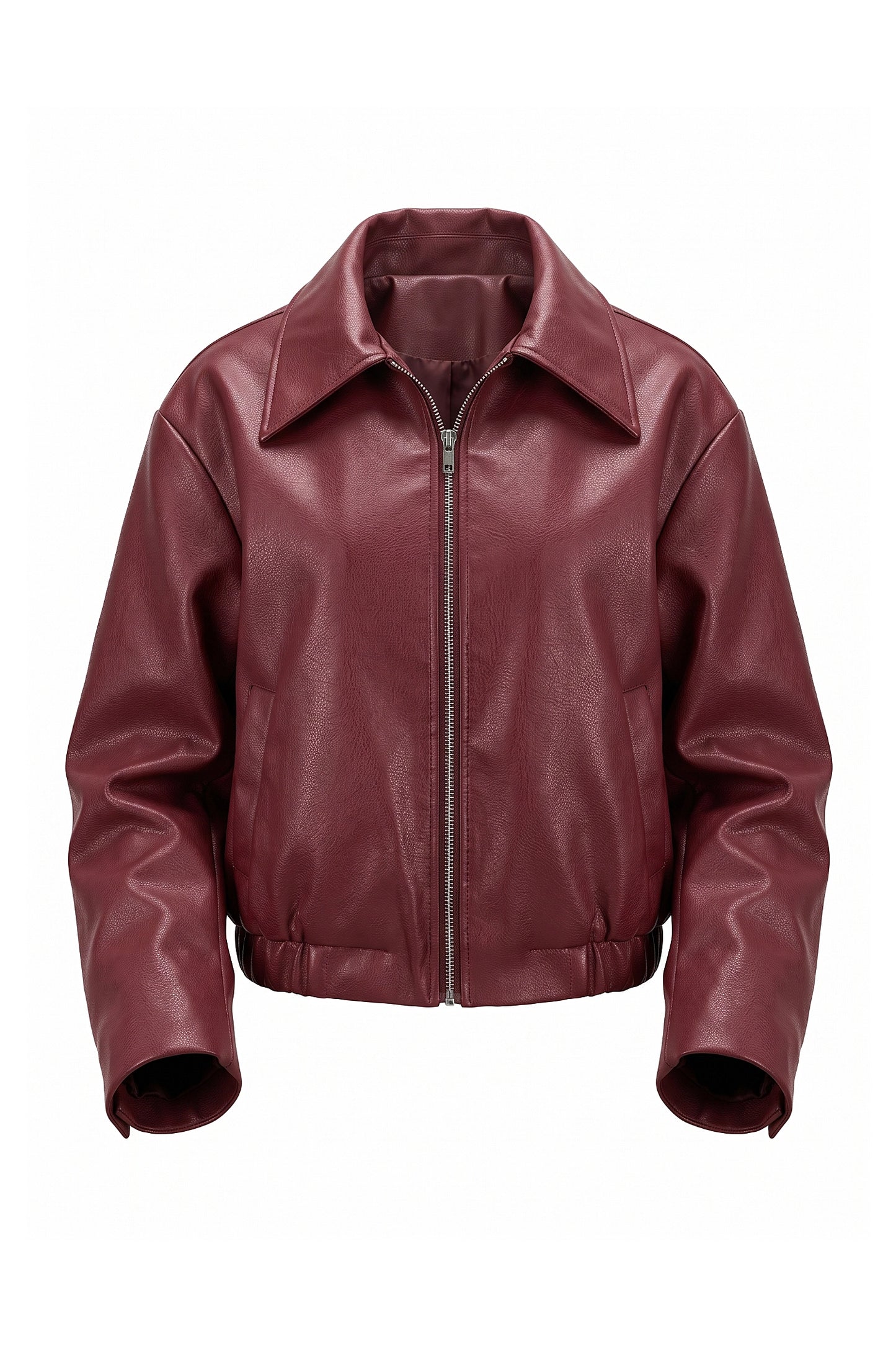 Women's Winter Versatile Oversized Faux Leather Jacket