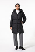 Women’s Winter Warm Long Hooded Puffer Coat