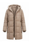 Women’s Winter Warm Long Hooded Puffer Coat