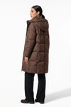 Women’s Winter Warm Long Hooded Puffer Coat