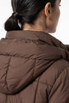 Women’s Winter Warm Long Hooded Puffer Coat