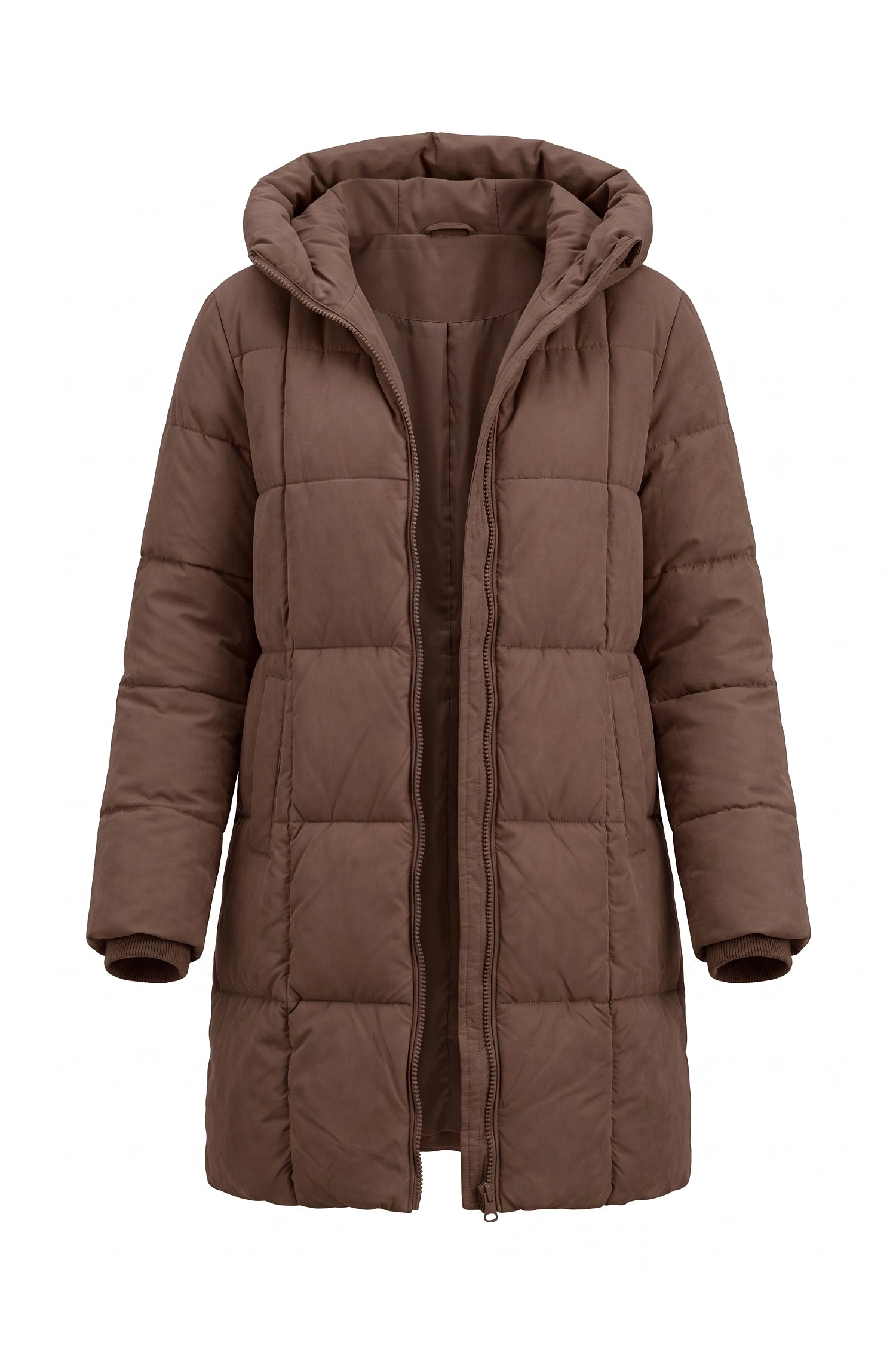Women’s Winter Warm Long Hooded Puffer Coat