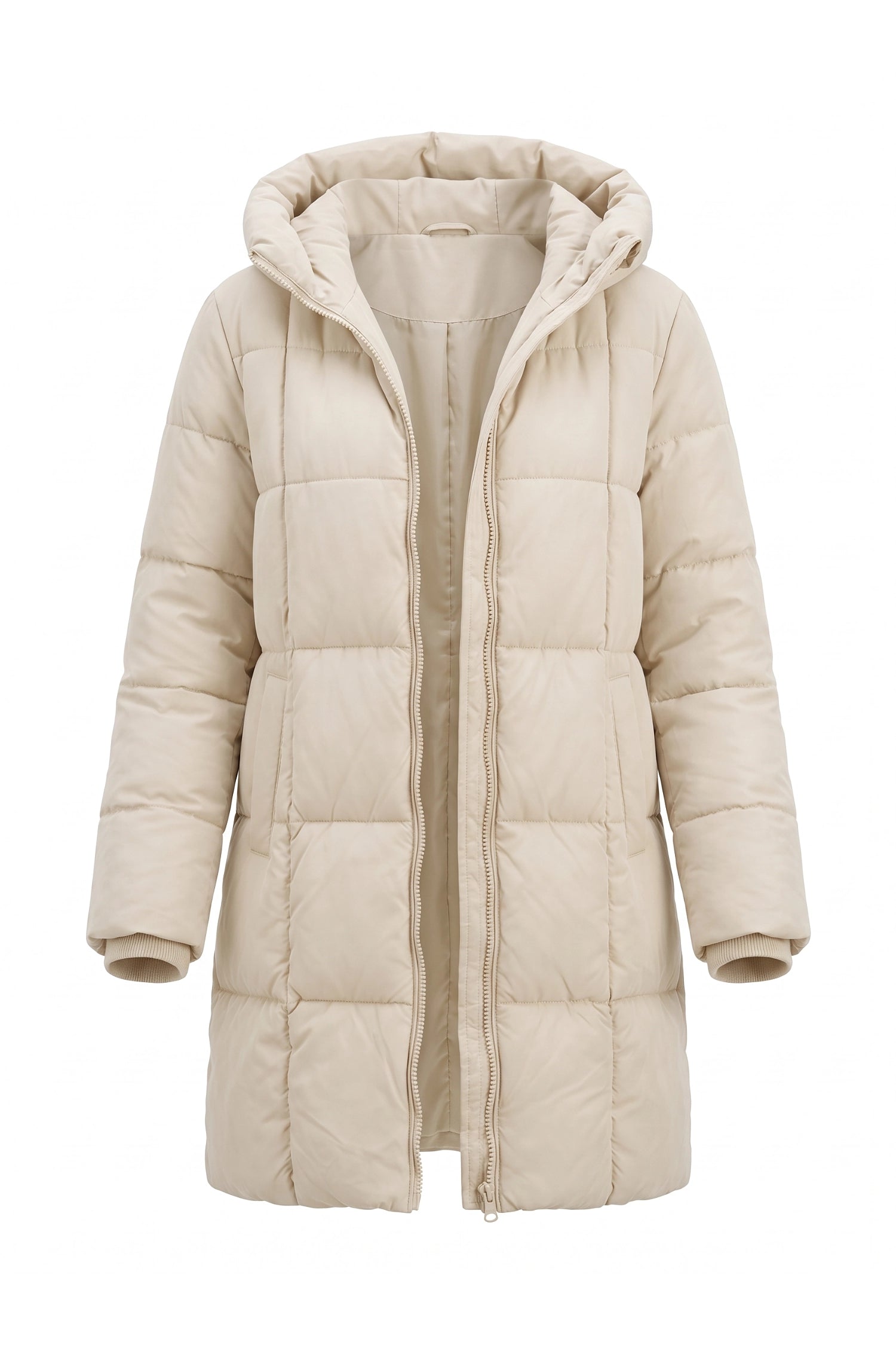 Women’s Winter Warm Long Hooded Puffer Coat