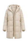 Women’s Winter Warm Long Hooded Puffer Coat