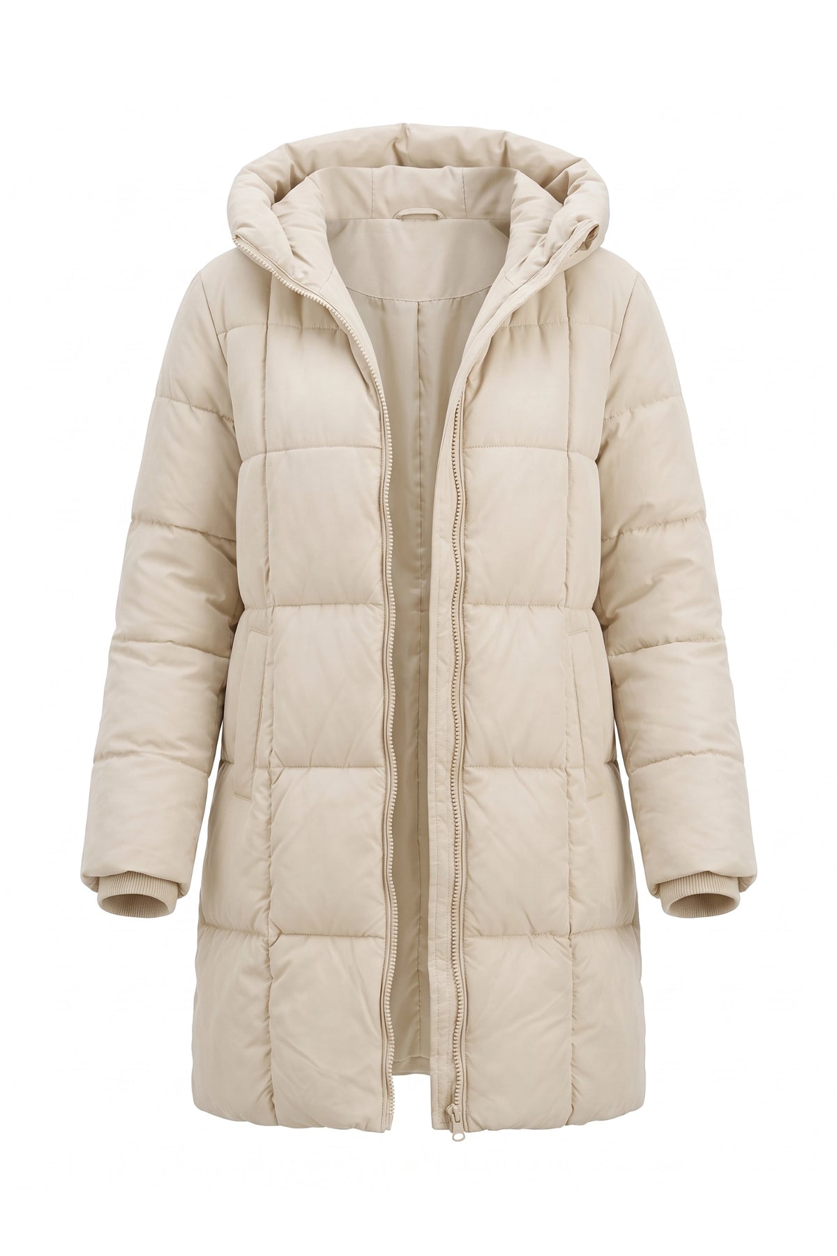 Women’s Winter Warm Long Hooded Puffer Coat