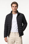 Men's Winter Lightweight Padded Black Puffer Jacket