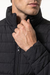 Men's Winter Lightweight Padded Black Puffer Jacket