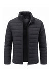 Men's Winter Lightweight Padded Black Puffer Jacket
