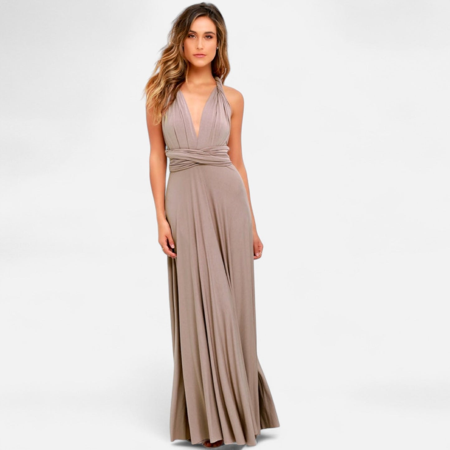 Caurelle | Timeless Wrap Dress – Effortless Elegance & Perfect Fit