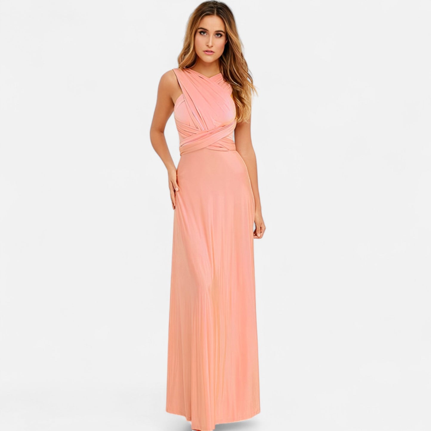 Caurelle | Timeless Wrap Dress – Effortless Elegance & Perfect Fit