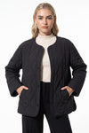 Women’s Winter Lightweight Quilted Jacket with Relaxed Fit