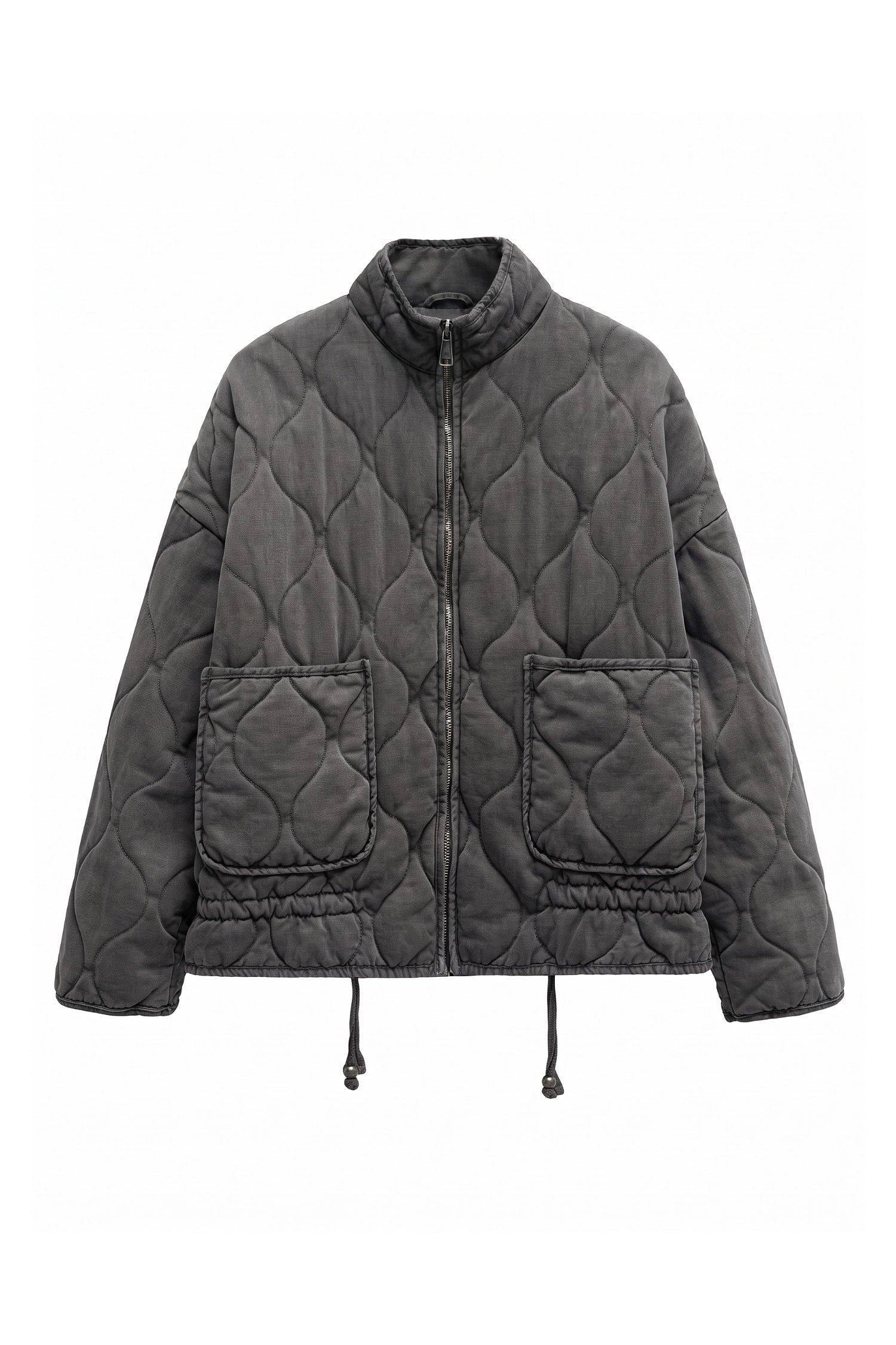 Women’s Winter Warm High Collar Quilted Jacket with Relaxed Fit