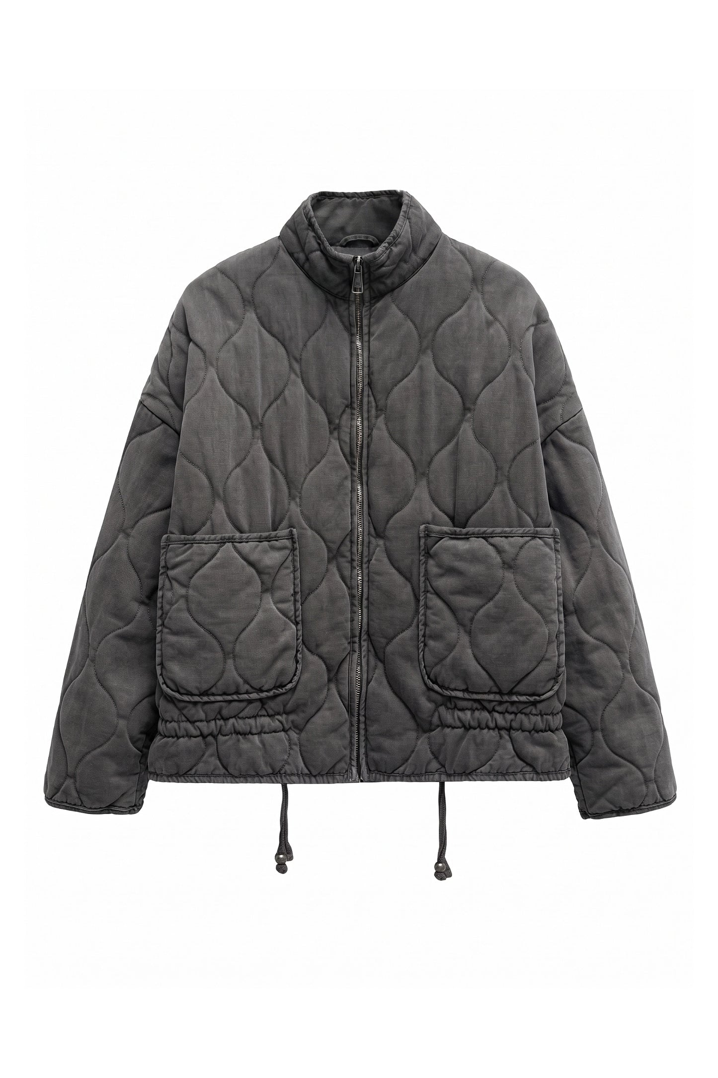 Women’s Winter Warm High Collar Quilted Jacket with Relaxed Fit