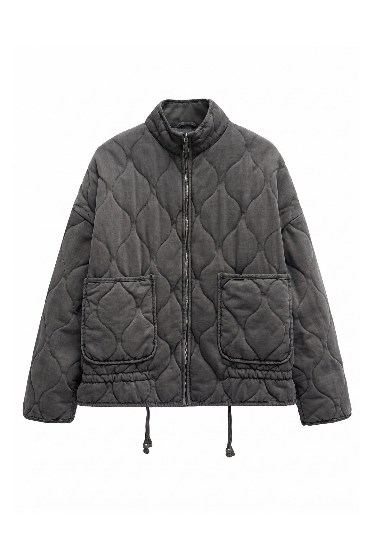 Women’s Winter Warm High Collar Quilted Jacket with Relaxed Fit