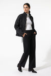 Women’s Winter Warm High Collar Quilted Jacket with Relaxed Fit