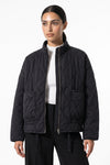 Women’s Winter Warm High Collar Quilted Jacket with Relaxed Fit