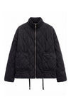 Women’s Winter Warm High Collar Quilted Jacket with Relaxed Fit