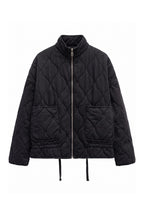 Women’s Winter Warm High Collar Quilted Jacket with Relaxed Fit