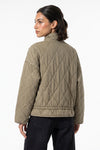 Women’s Winter Warm High Collar Quilted Jacket with Relaxed Fit