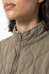 Women’s Winter Warm High Collar Quilted Jacket with Relaxed Fit