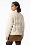 Women’s Winter Warm High Collar Quilted Jacket with Relaxed Fit