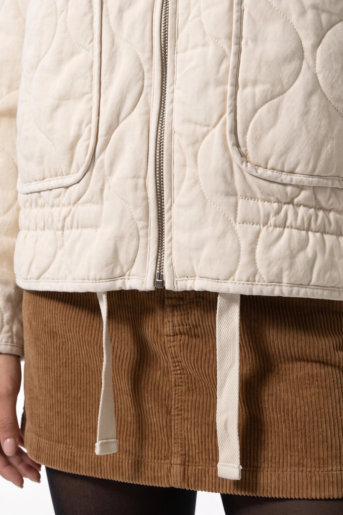 Women’s Winter Warm High Collar Quilted Jacket with Relaxed Fit