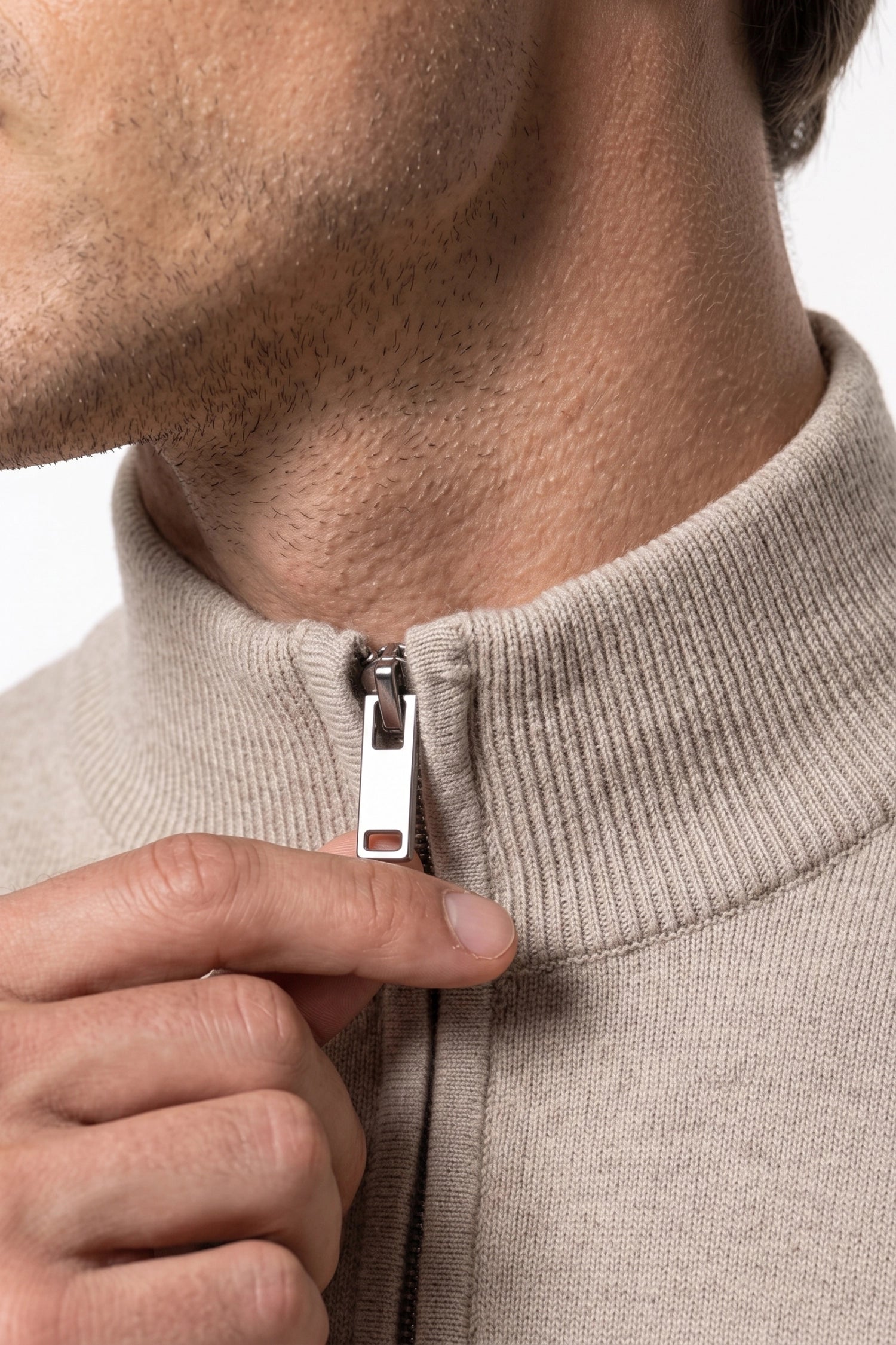 Men's Winter Lightweight Quarter Zip Jumper