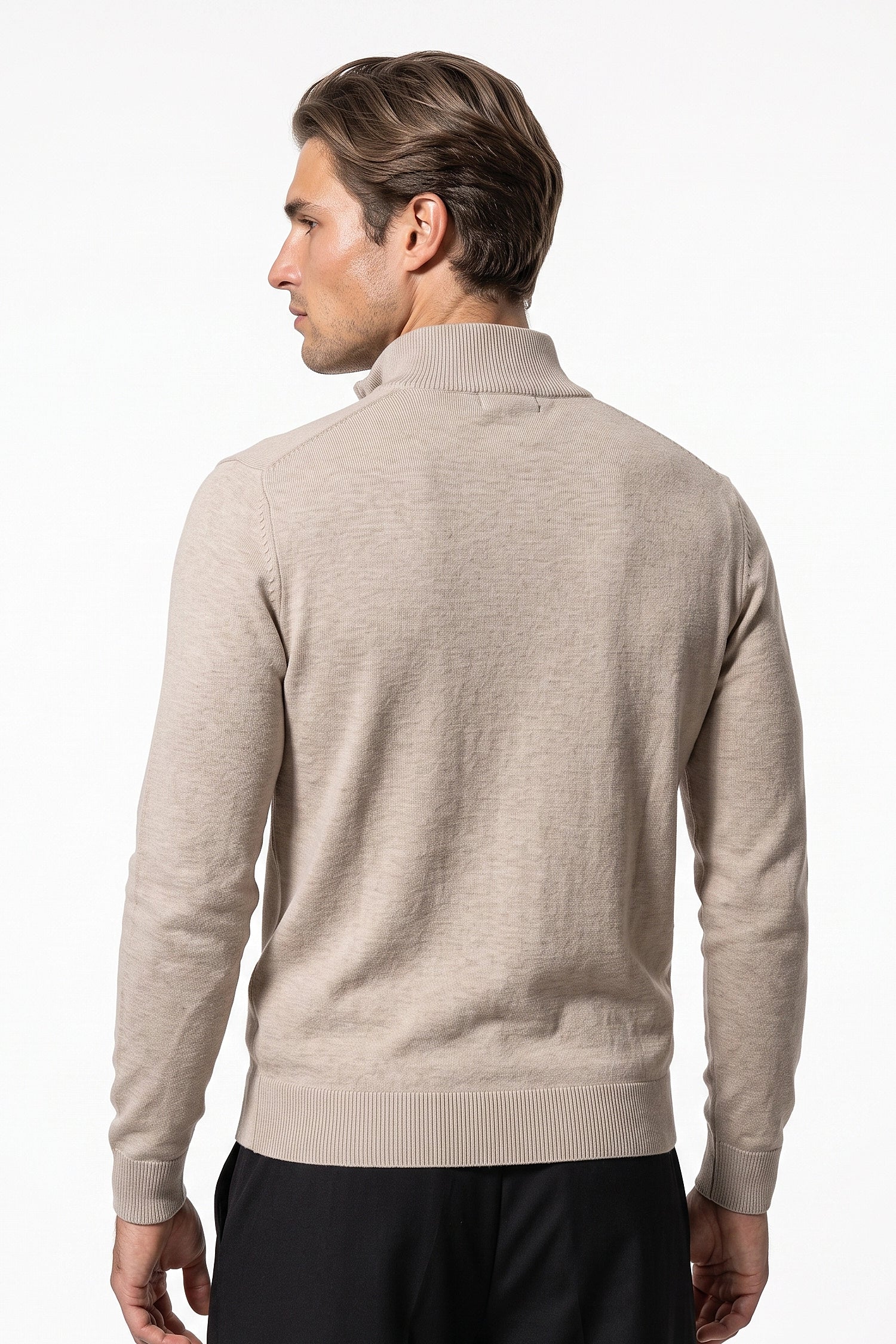 Men's Winter Lightweight Quarter Zip Jumper
