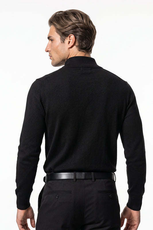 Men's Winter Lightweight Quarter Zip Jumper