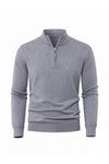 Men's Winter Lightweight Quarter Zip Jumper