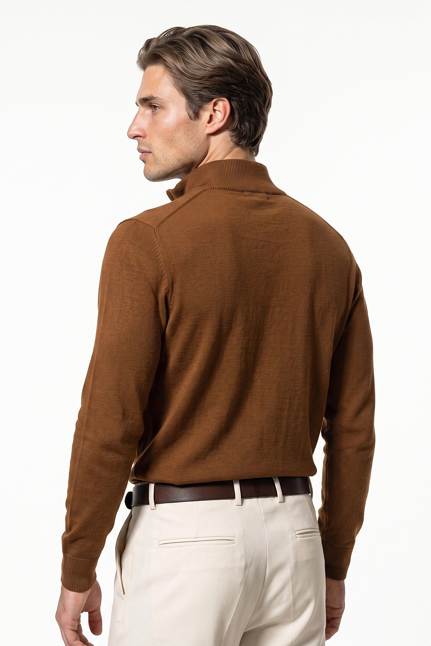 Men's Winter Lightweight Quarter Zip Jumper