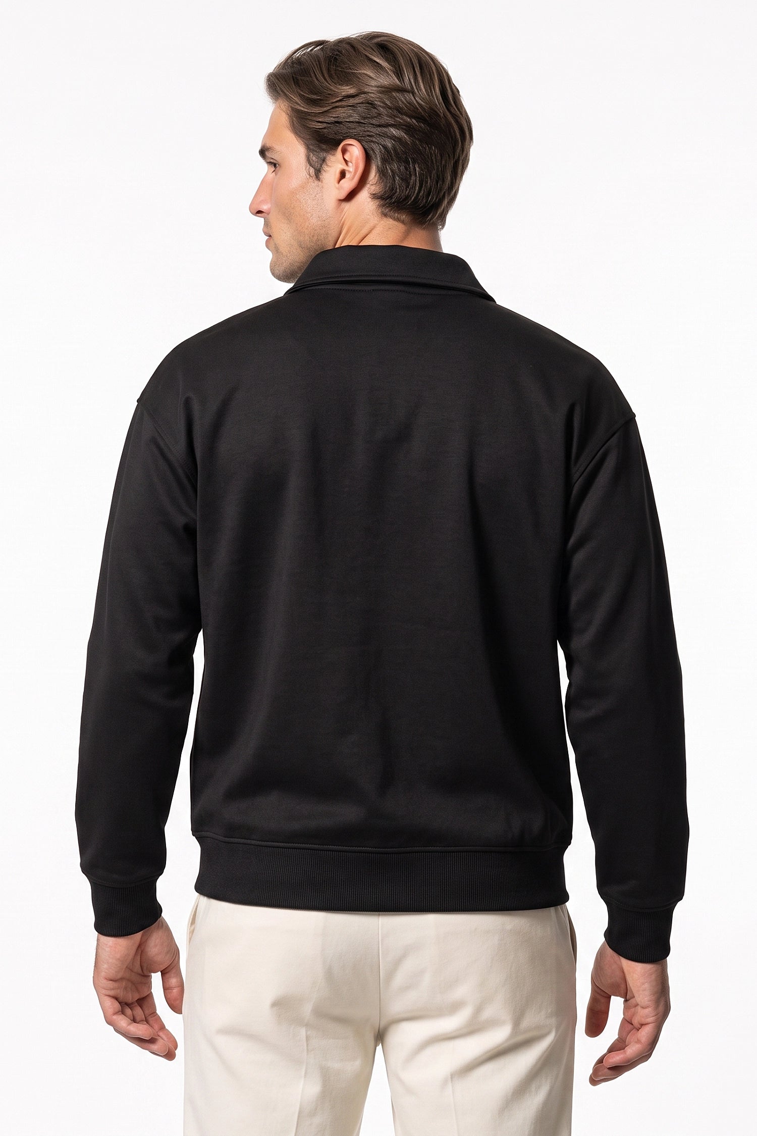 Men's Winter Warm Quarter Zip Jumper