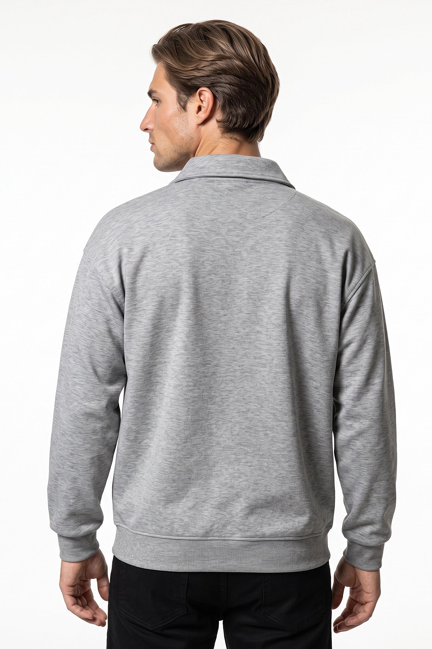 Men's Winter Warm Quarter Zip Jumper