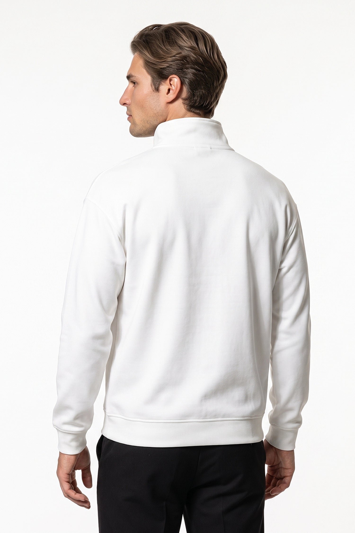Men's Winter Warm Quarter Zip Jumper