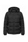 Women’s Winter Warm Hooded Black Puffer Jacket