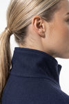 Women’s Winter Warm Short Wool Coat with Button Up High Collar