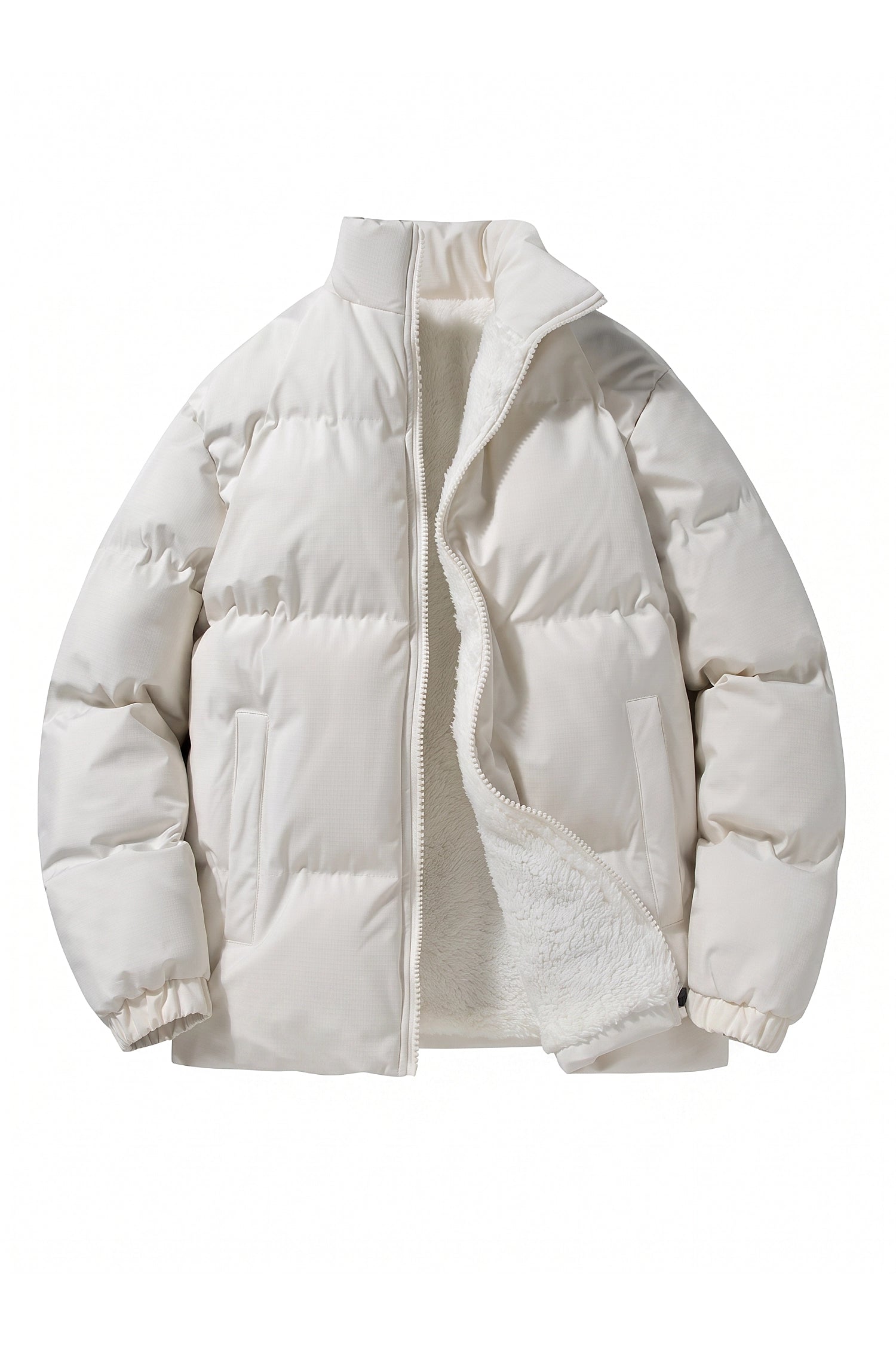 Men's Warm Fleece Lined Puffer Jacket