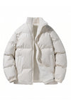 Men's Warm Fleece Lined Puffer Jacket