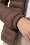 Women's Fleece Lined Warm Hooded Puffer Jacket