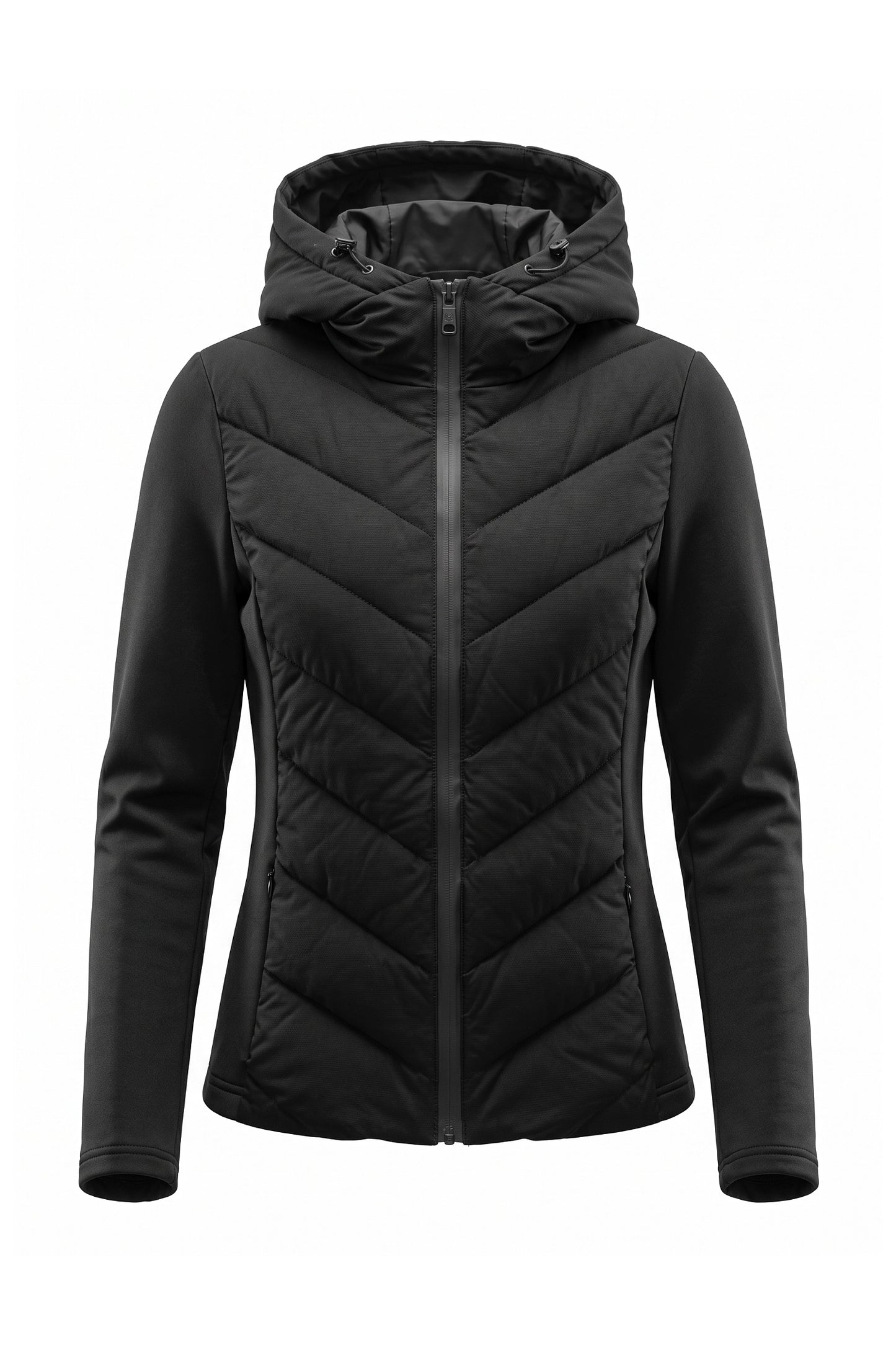 Women's Winter Lightweight Hooded Puffer Jacket