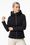 Women's Winter Lightweight Hooded Puffer Jacket