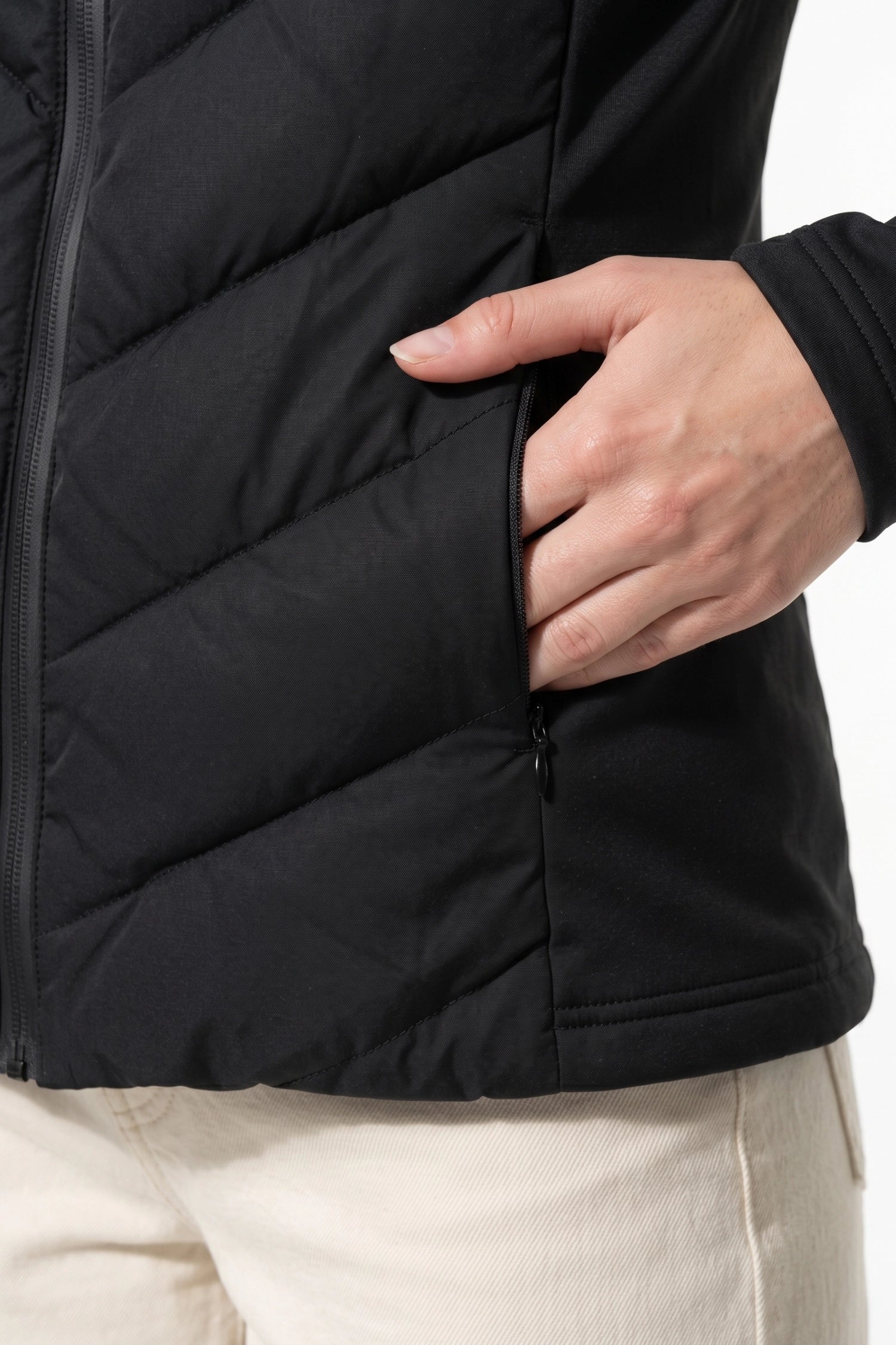 Women's Winter Lightweight Hooded Puffer Jacket