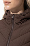 Women's Winter Lightweight Hooded Puffer Jacket