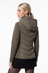 Women's Winter Lightweight Hooded Puffer Jacket