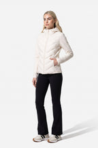 Women's Winter Lightweight Hooded Puffer Jacket