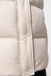 Women’s Winter Warm Hooded Puffer Jacket with Relaxed Cropped Fit