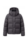 Women’s Winter Warm Hooded Puffer Jacket with Relaxed Cropped Fit