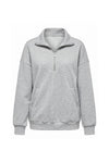 Women’s Winter Comfortable Quarter Zip Jumper with Oversized Fit