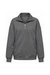Women’s Winter Comfortable Quarter Zip Jumper with Oversized Fit